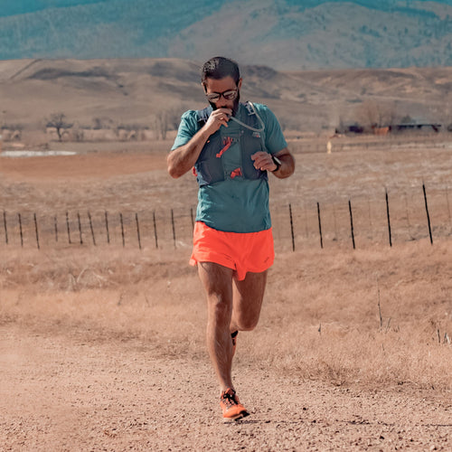 Ensemble de course en sentier