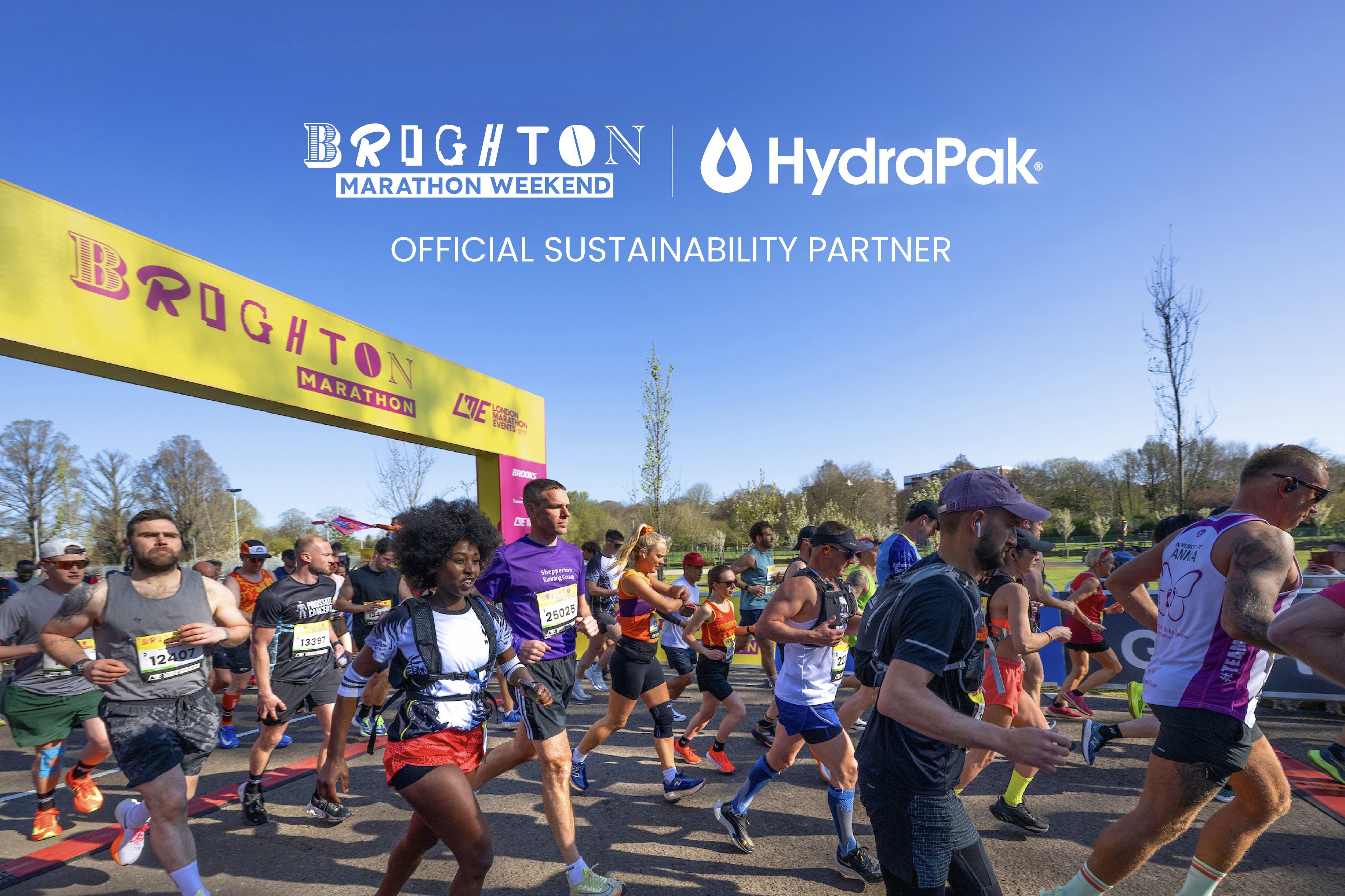 HydraPak Named Official Sustainability Partner of the 2026 Brighton Marathon Weekend