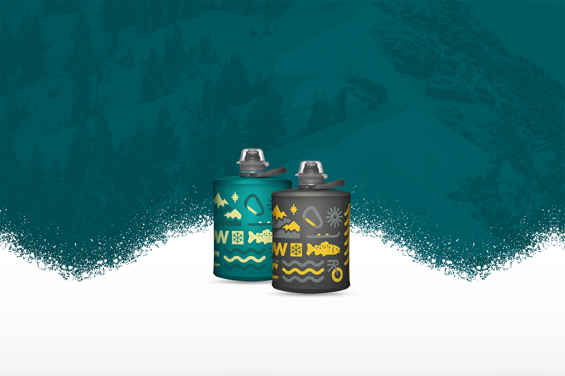 HydraPak x Protect Our Winters Limited-Edition Stow