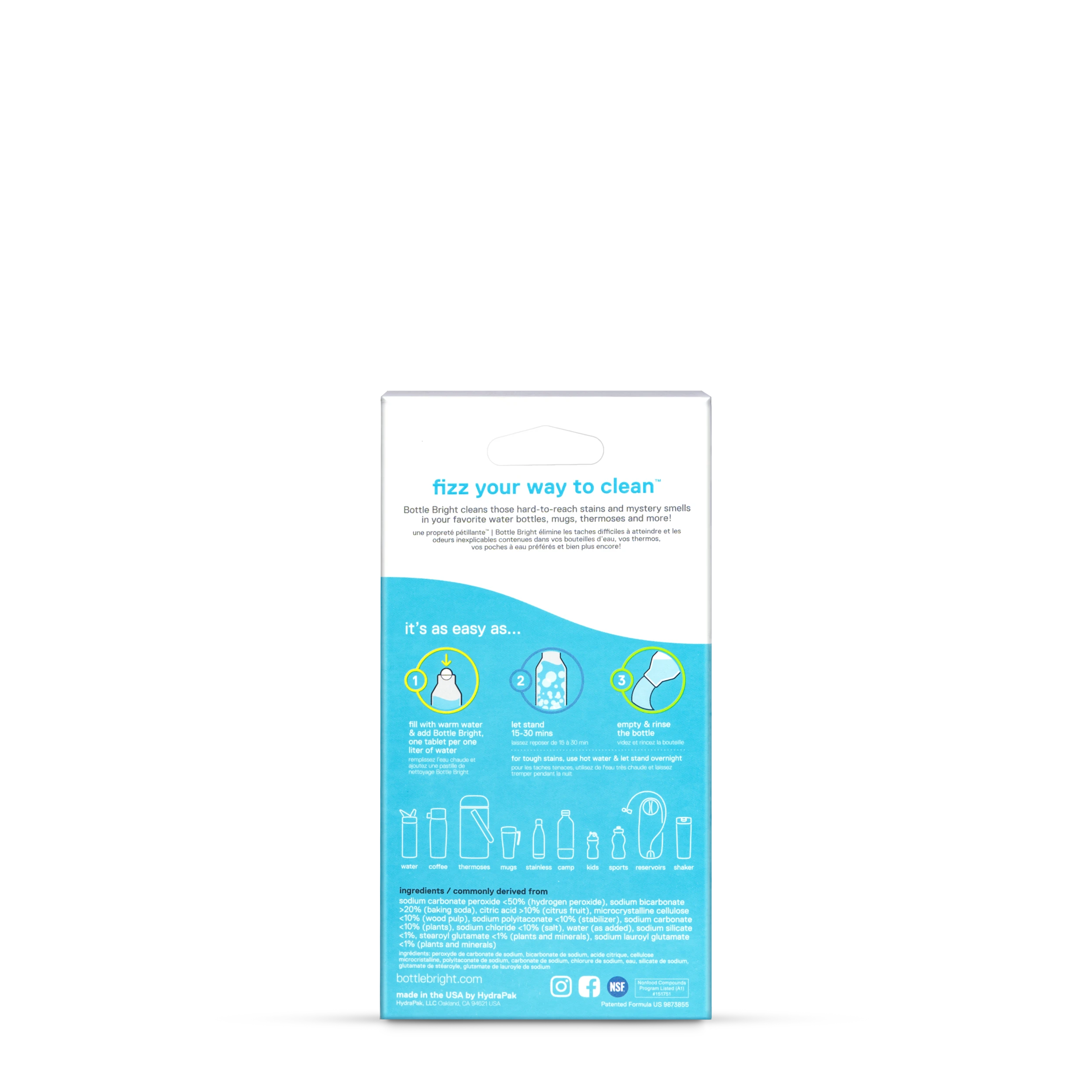Bottle Bright® Cleaning Tablets (12 Tablets)