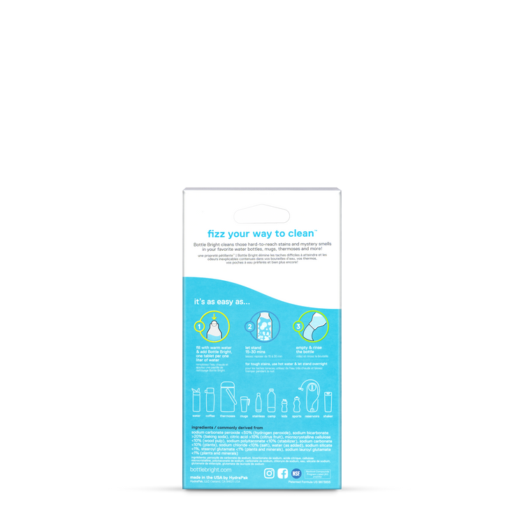 Bottle Bright Cleaning Tablets 