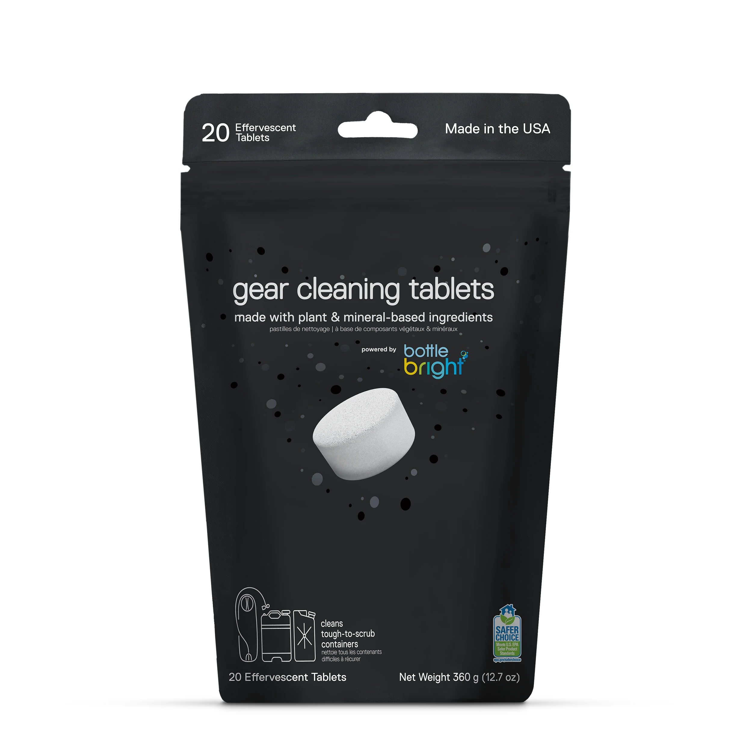 Gear Cleaning Tablets (20 Tablets)