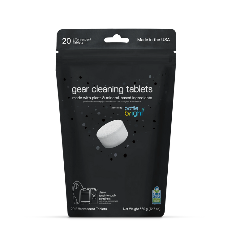 Gear Cleaning Tablets (20 Tablets)