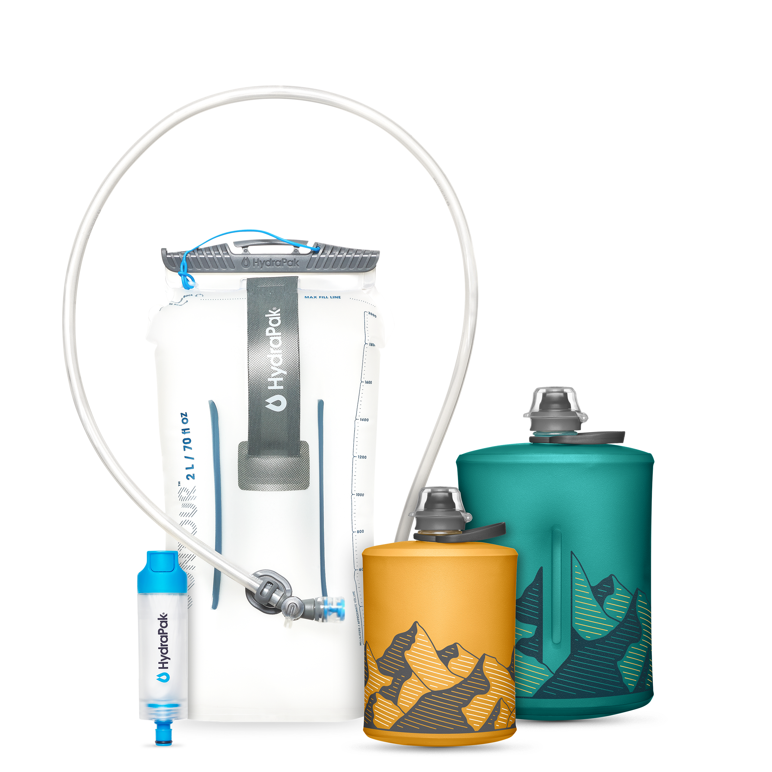 Ensemble de filtration pour l'arrière-pays