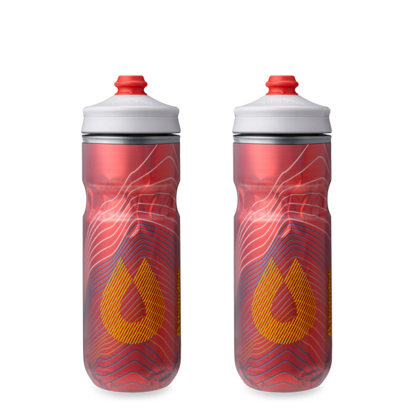 Polar Surge 20oz/600ml 2-Pack | Color:Ascent Red