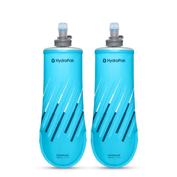 HydraPak flask500ml/shape loc2ℓ PocketFlask™ 500ml 2-Pack – HydraPak