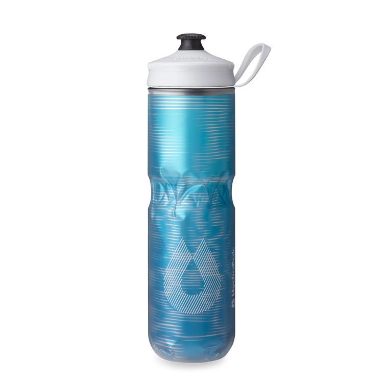 Hydrapak Polar Sport Insulated Water Bottle, Pulse Black / 24oz