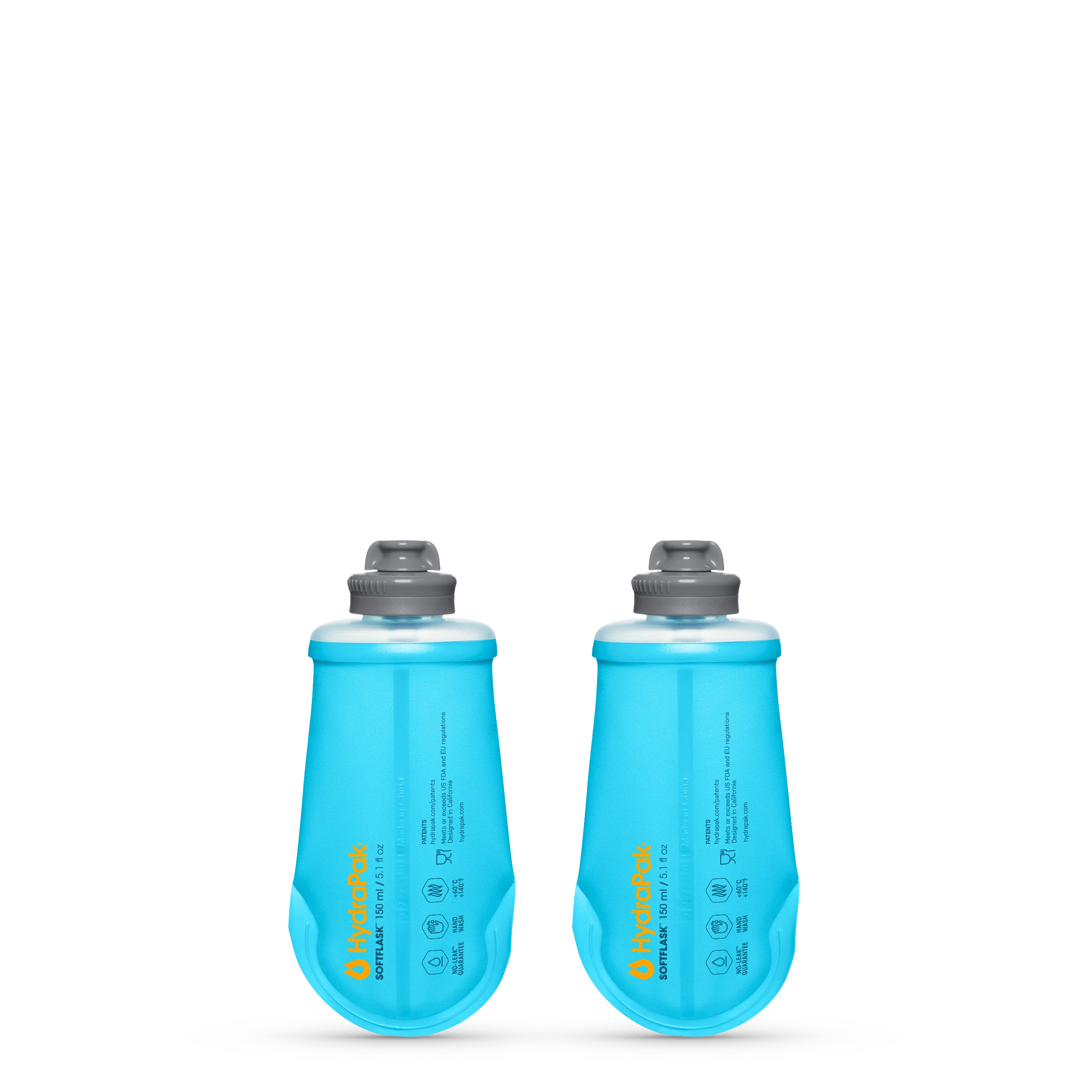 SoftFlask™ Lot de 2 gourdes de 150 ml