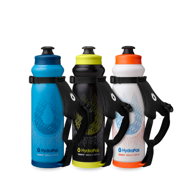 Tempo 400ml 3-Pack + Pro Straps