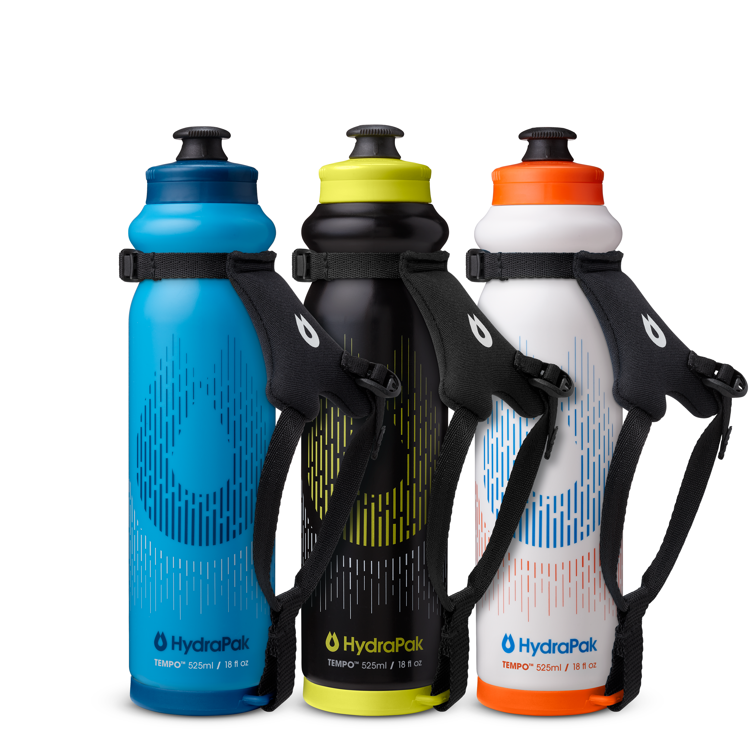Pack de 3 flacons Tempo 525 ml + sangles Pro